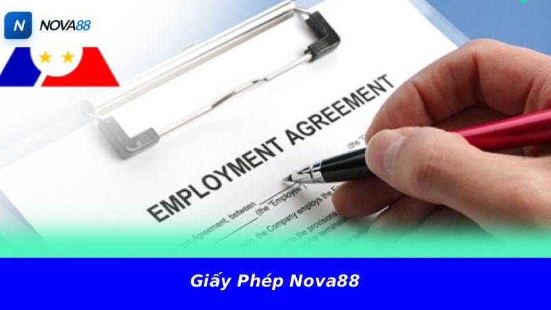 Giấy phép Nova88
